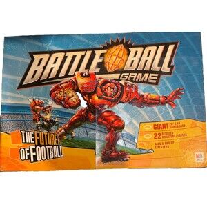 Battle Ball Game future football Milton Bradley board game Please Read!